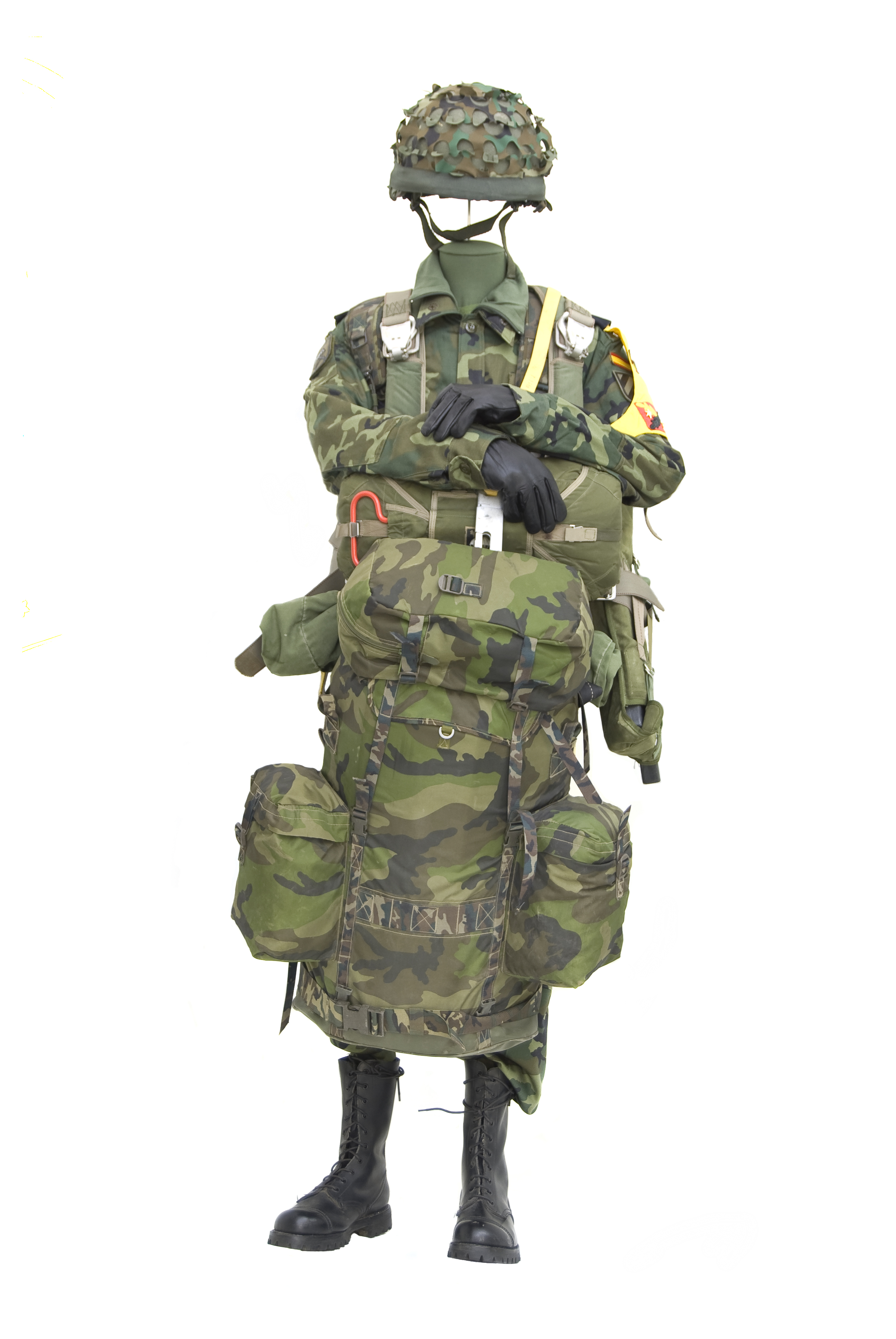 Uniform of a BRIPAC paratrooper, 20th century